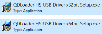 QDloader Setup Files